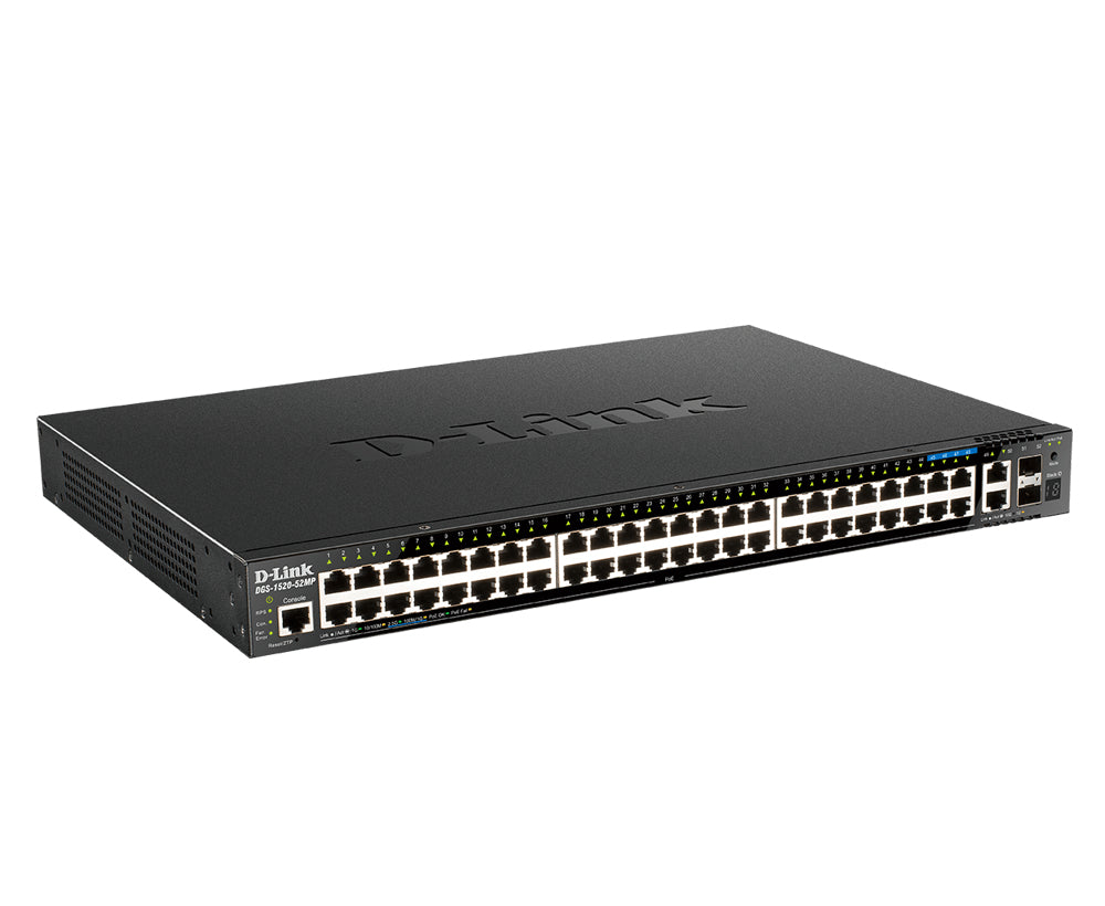 D-Link DGS 1520-52MP Switch 52-porte Gigabit  PoE+