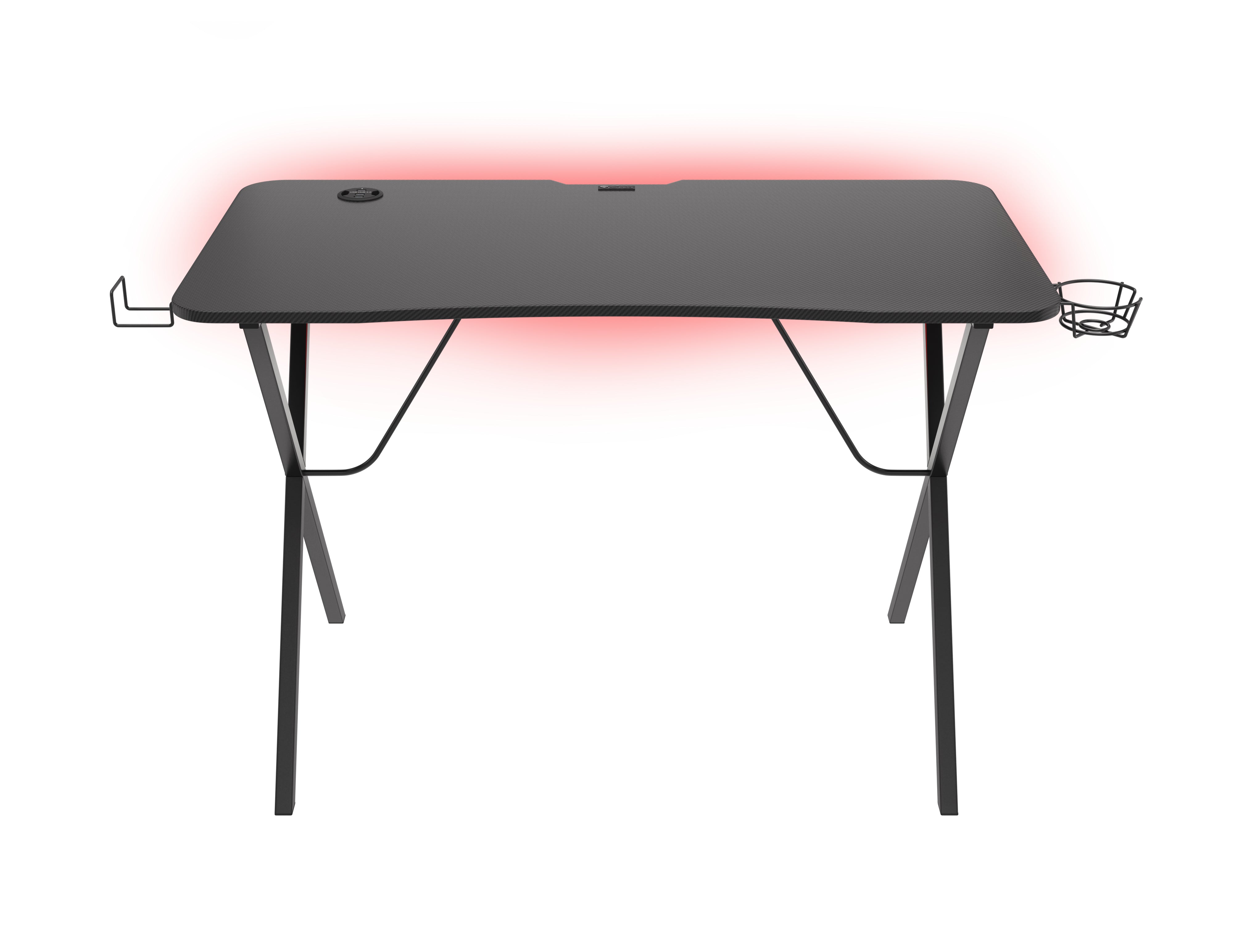 Genesis Holm 200 RGB Skrivebord Stålramme Gaming
