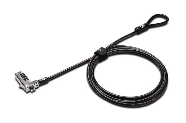 Kensington Slim NanoSaver Combination Laptop Lock Sikkerhedskabelslås