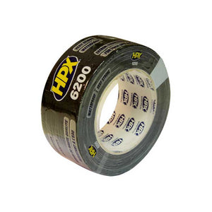 Gaffatape sort, 48 mm x 25 m