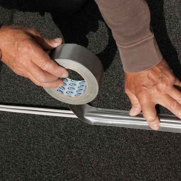 Gaffatape sort, 48 mm x 5 m