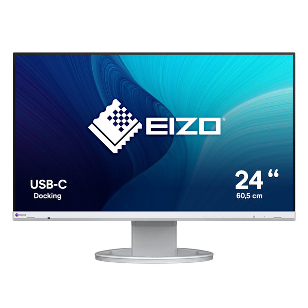 EIZO FlexScan EV2480-WT 23.8 IPS 1920 x 1080 (Full HD) HDMI DisplayPort USB-C 60Hz
