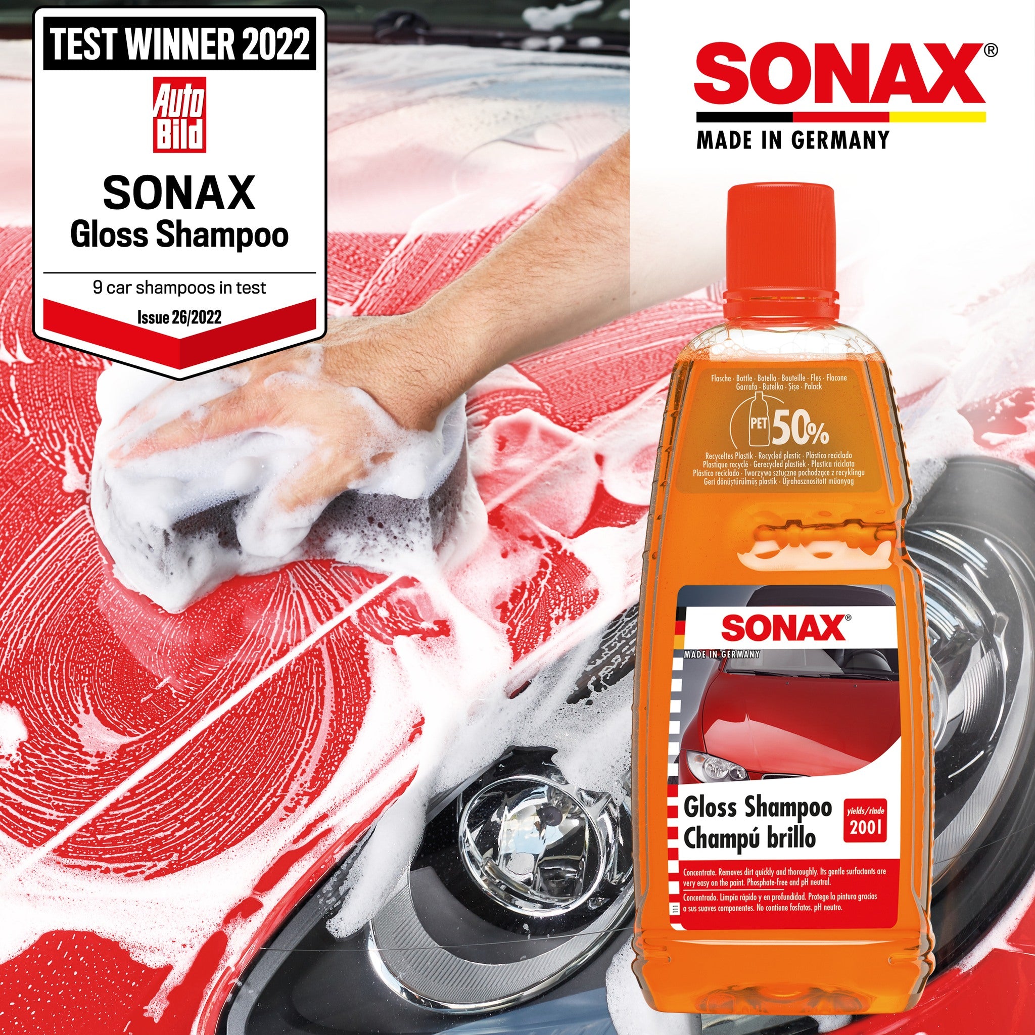 Sonax glans shampoo 1 liter