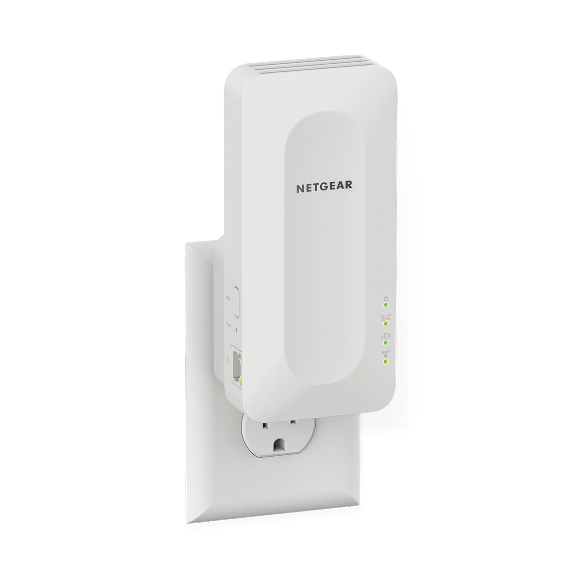 NETGEAR EAX15 WiFi-rækkeviddeforlænger Montebar i væggen