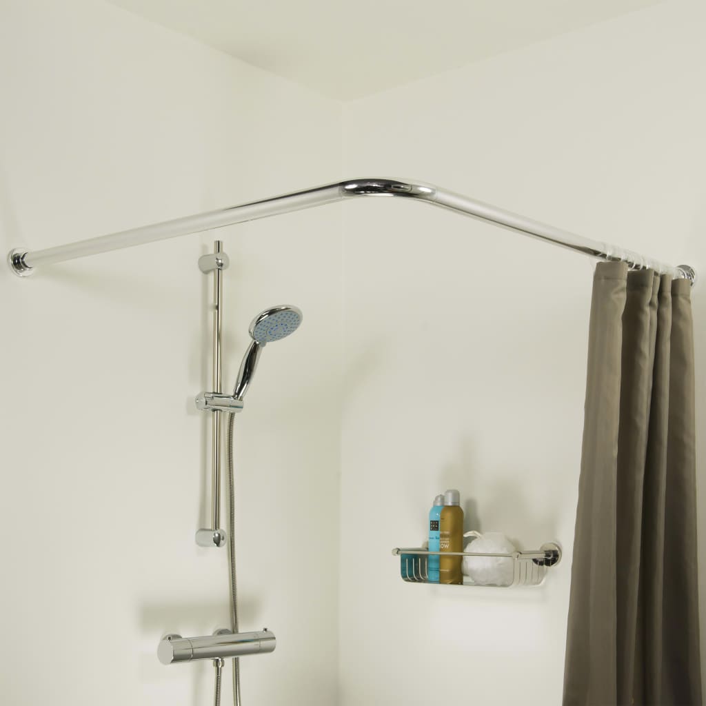 Sealskin Badeforhængsstang Hjørne 90 X 90 Cm