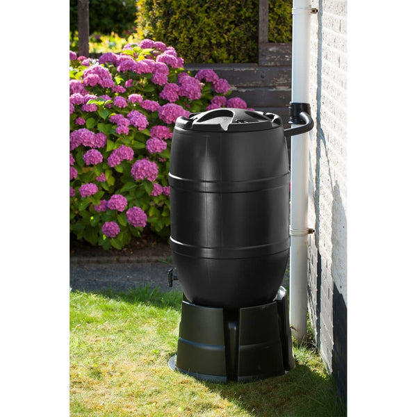 Nature Regnvandstønde 120 L 51X81 Cm Sort