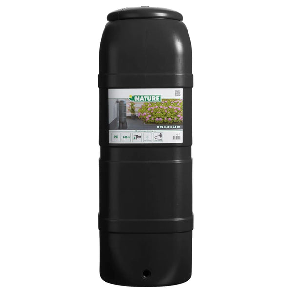 Nature Regnvandstønde 100 L Sort