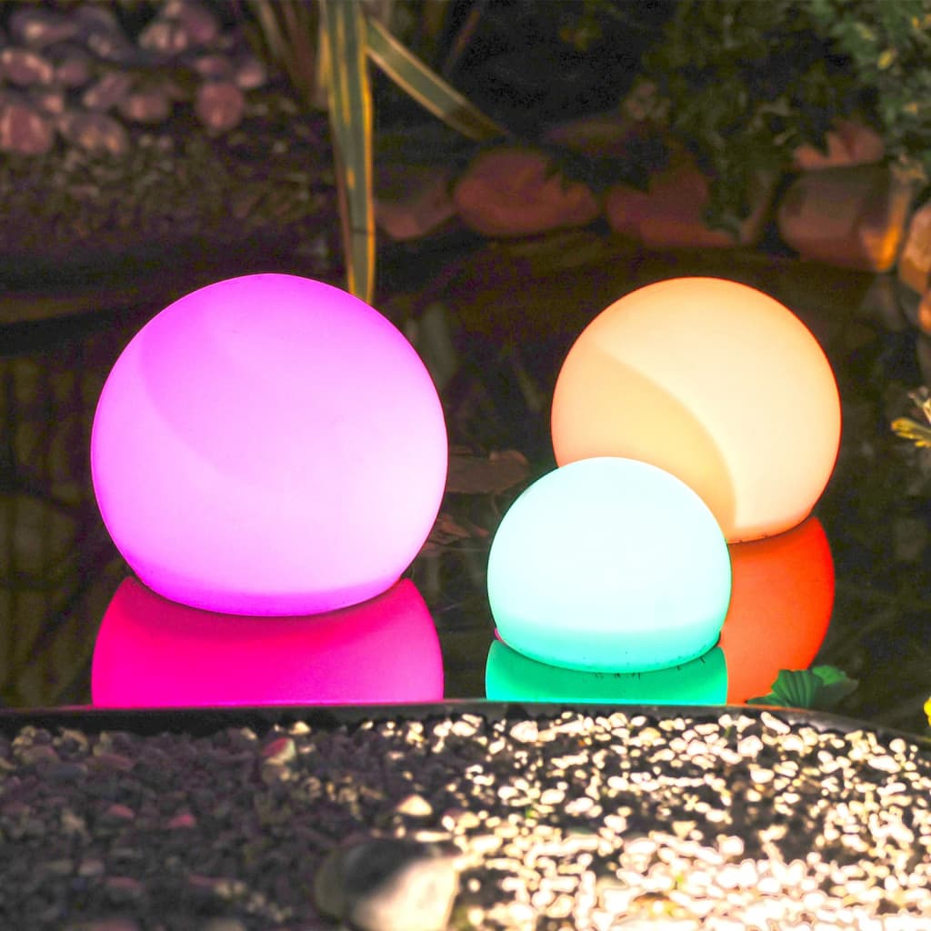 Ubbink Flydende Solcellelampe 20 Led'er Flerfarvet