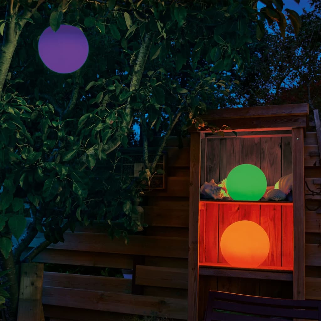 Ubbink Flydende Solcellelampe 20 Led'er Flerfarvet