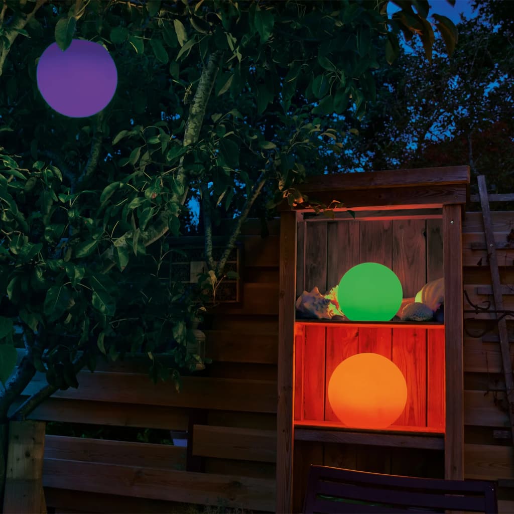 Ubbink Flydende Solcellelampe 25 Led'er Flerfarvet