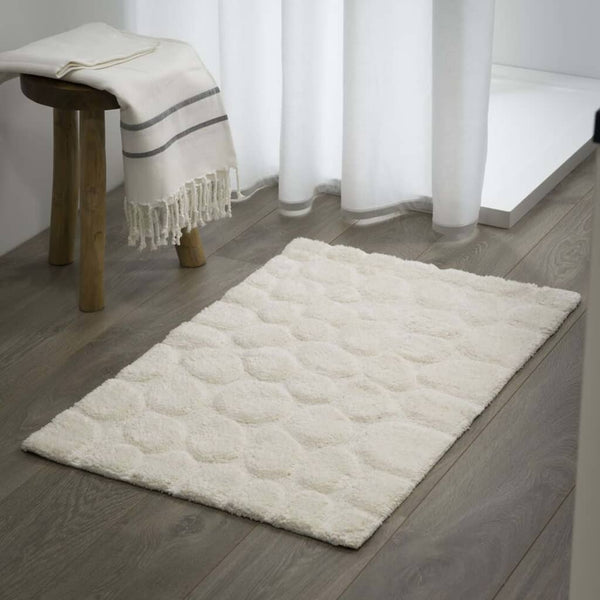 Sealskin Bademåtte Pebbles 60X90 Cm Bomuld Sfarvet