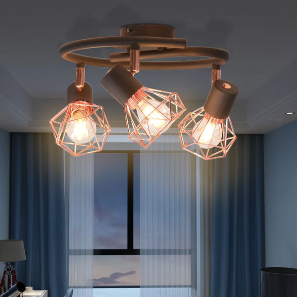 Loftlampe Med 3 Led-Pærer 12 W