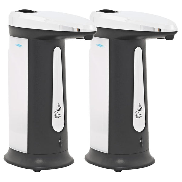 Automatiske Sæbedispensere 2 Stk. Infrarød Sensor 800 Ml Klokke