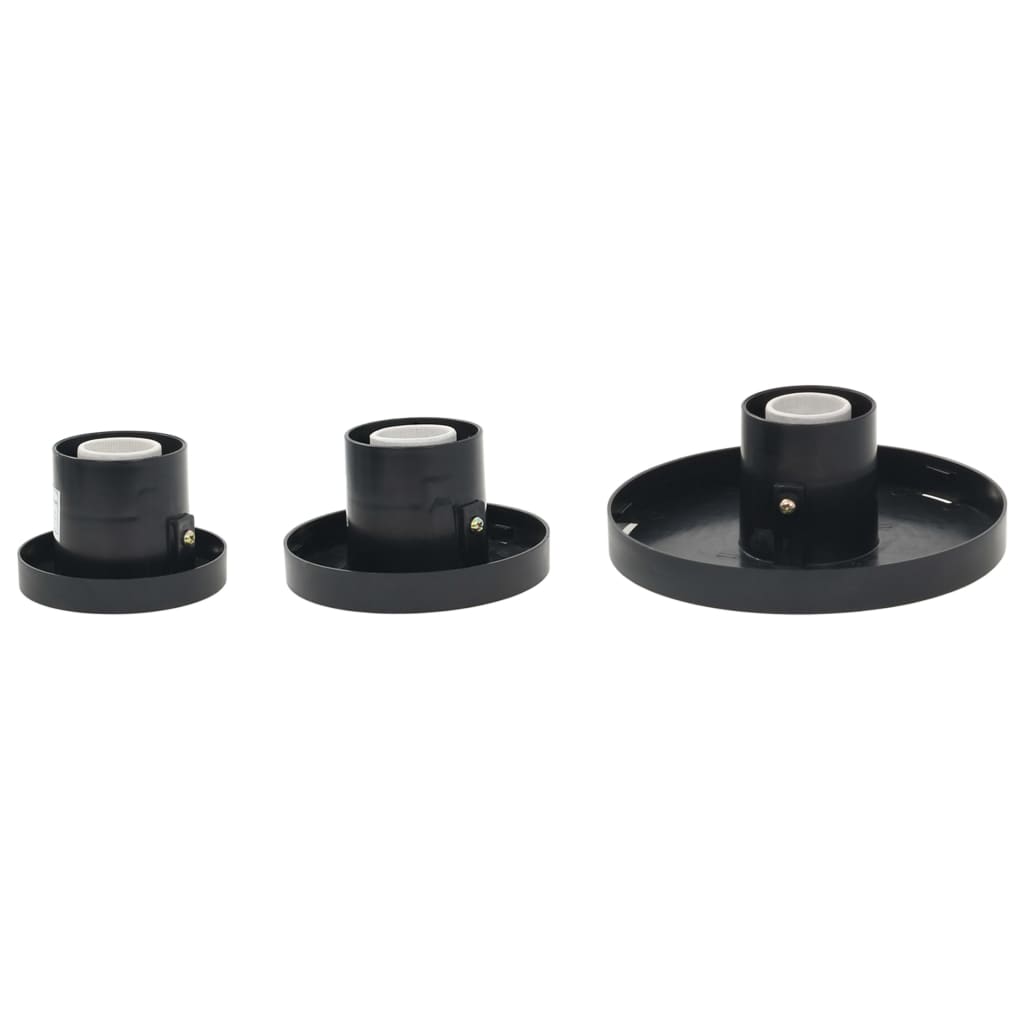Led-Kuglelampesæt 3 Dele Kugleformet 20/30/40 Cm Pmma