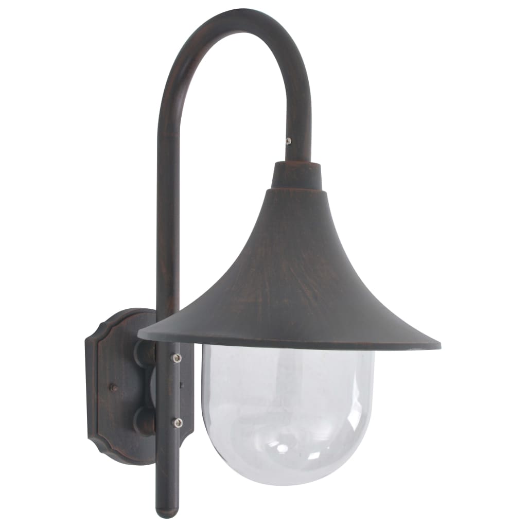 Havevæglampe E27 42 Cm Aluminium
