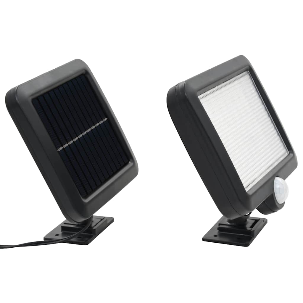 Led-Solcellelampe Med Bevægelsessensor Hvid