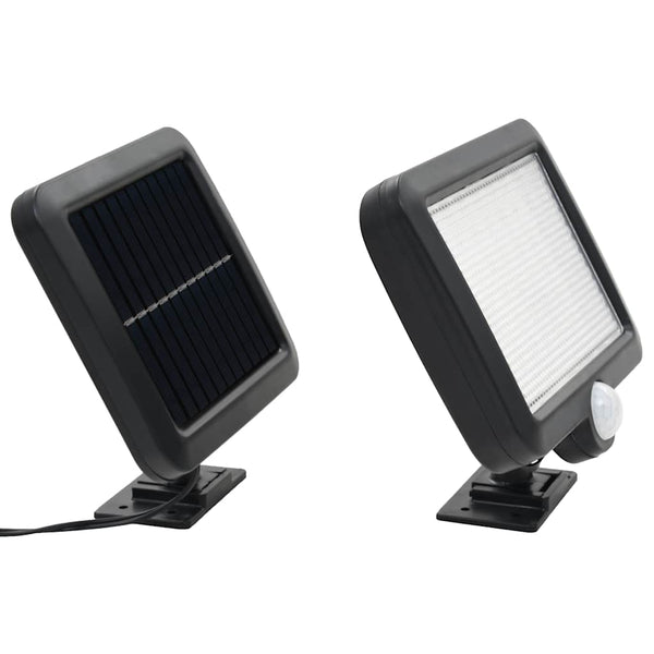 Led-Solcellelampe Med Bevægelsessensor Hvid