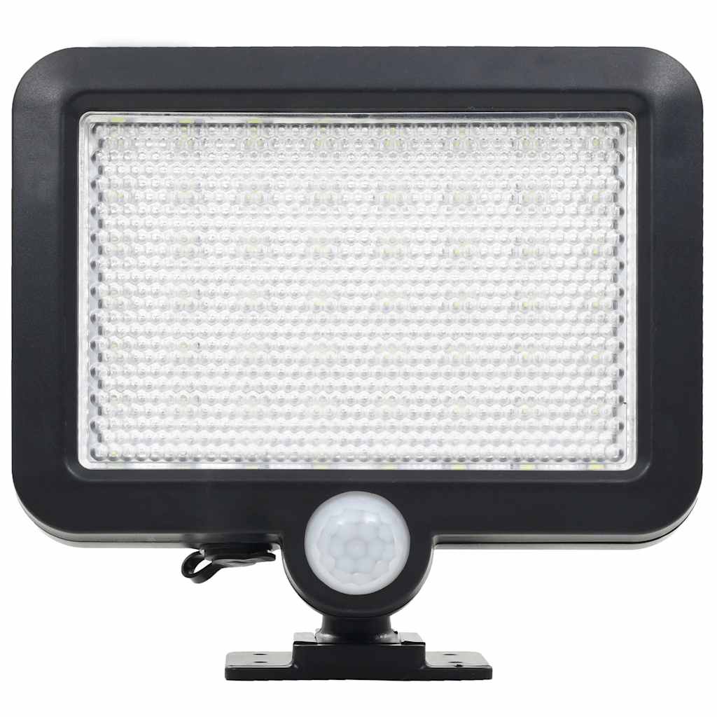 Led-Solcellelampe Med Bevægelsessensor Hvid