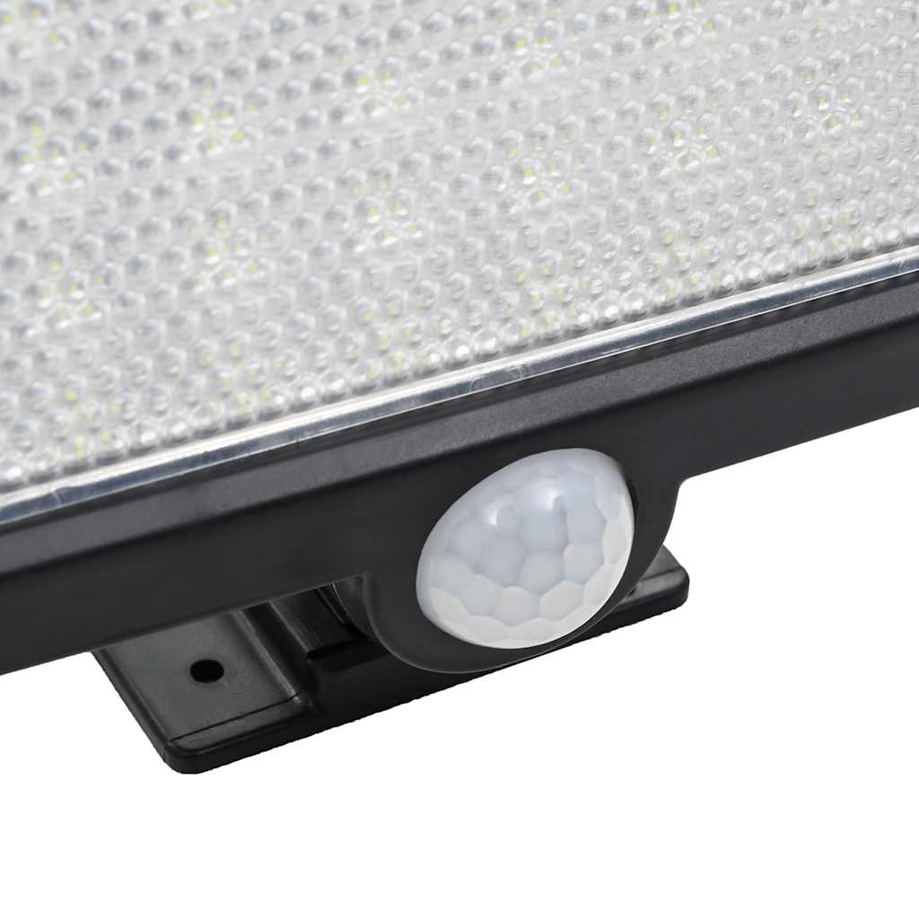 Led-Solcellelampe Med Bevægelsessensor Hvid