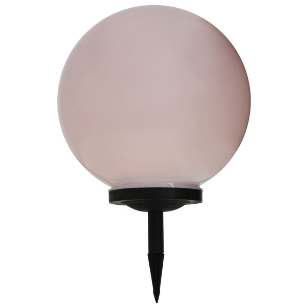 Led-Solcellelampe Rund Rgb-Farver