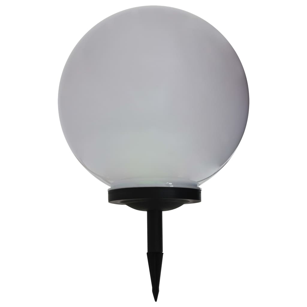 Led-Solcellelampe Rund Rgb-Farver