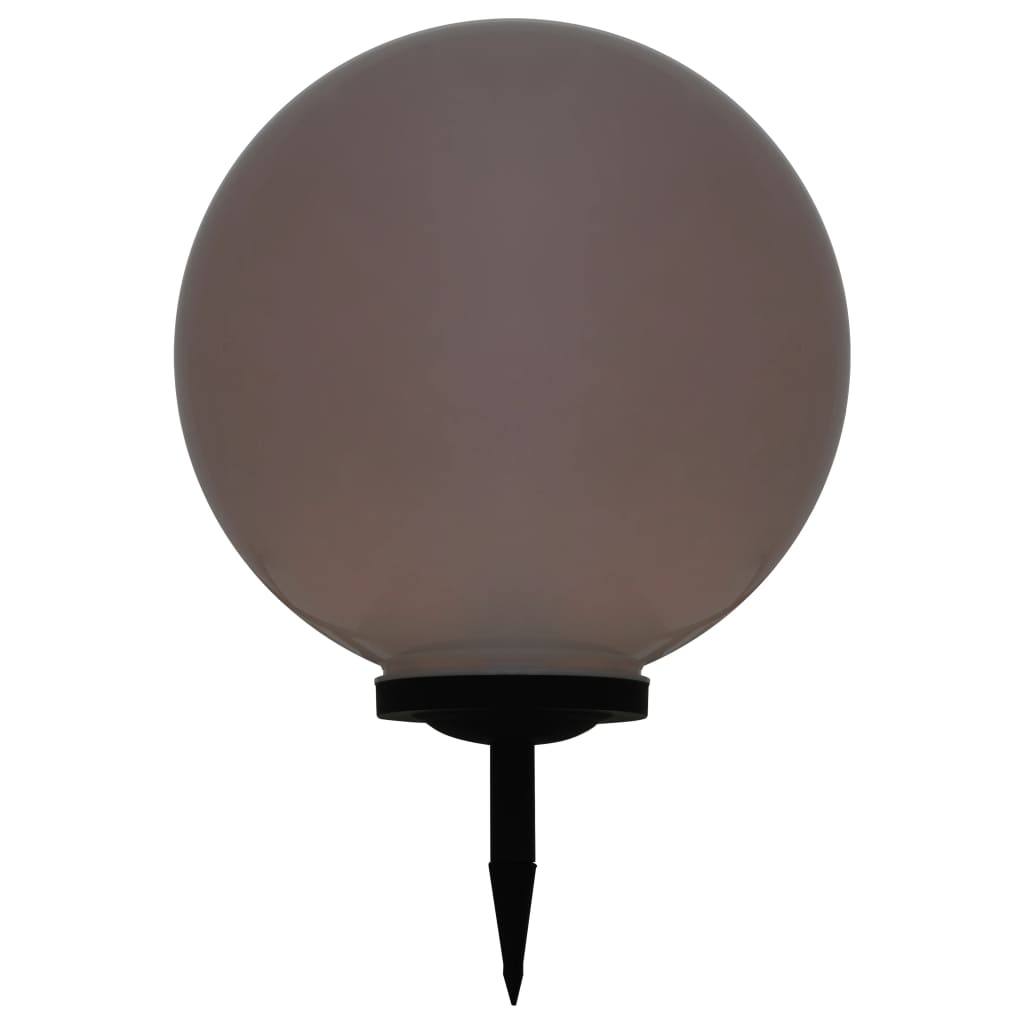 Led-Solcellelampe Rund Rgb-Farver
