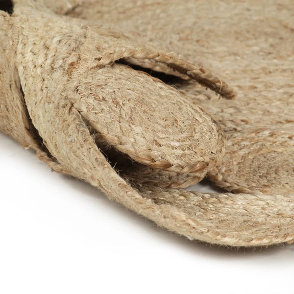 Håndlavet Tæppe Flettet Jute