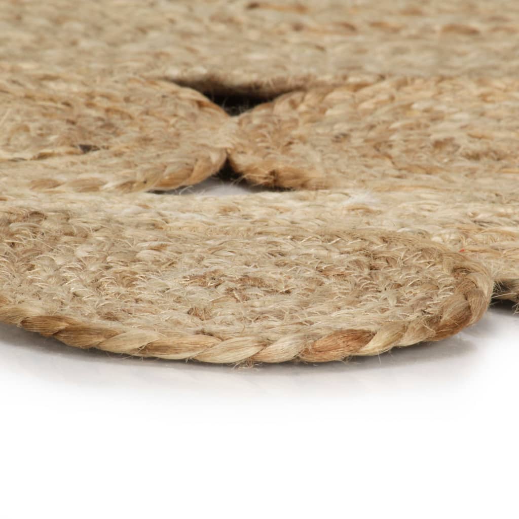 Håndlavet Tæppe Flettet Jute