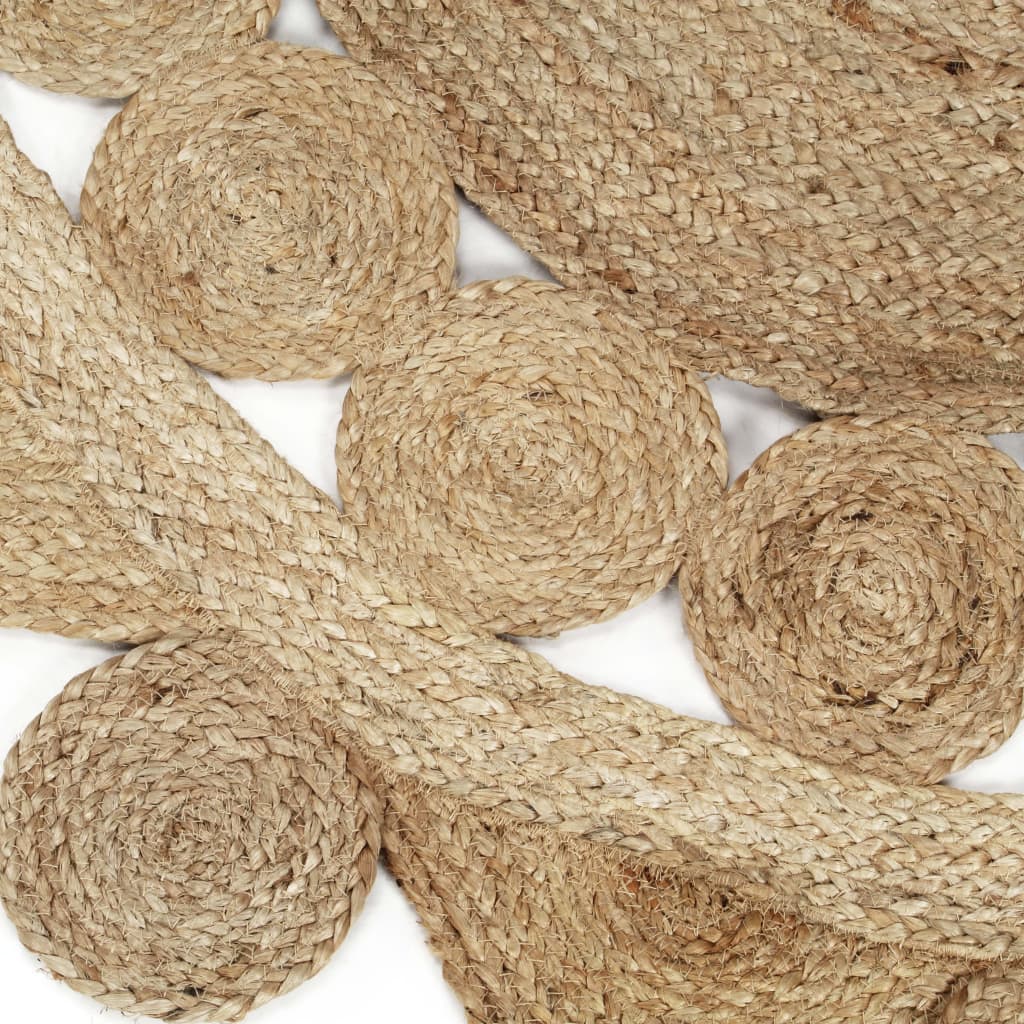 Håndlavet Tæppe Flettet Jute