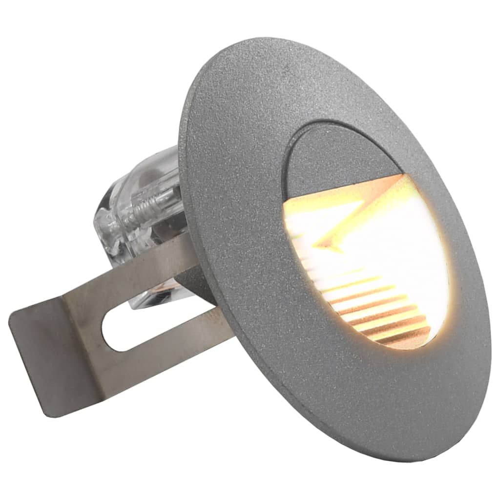 Udendørs Led-Væglamper 6 Stk. 5 W Sølvfarvet