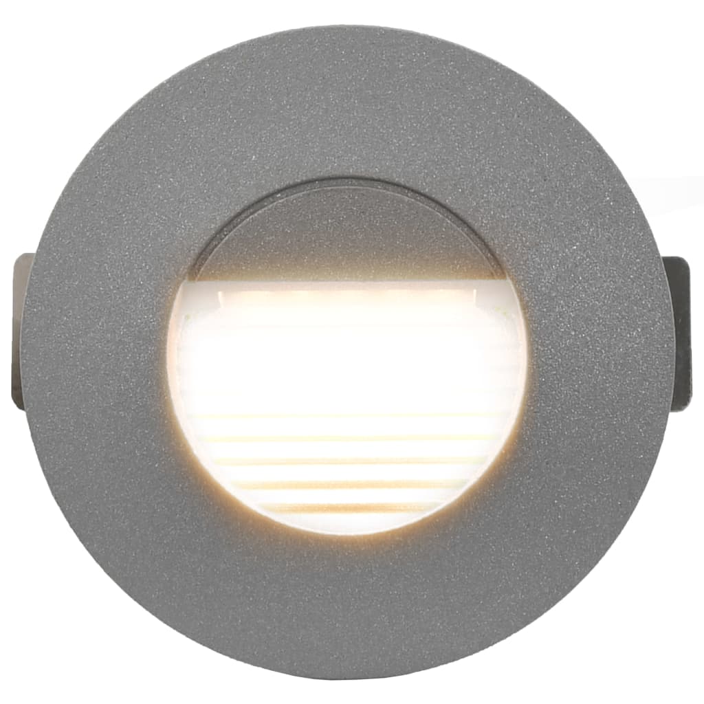 Udendørs Led-Væglamper 6 Stk. 5 W Sølvfarvet