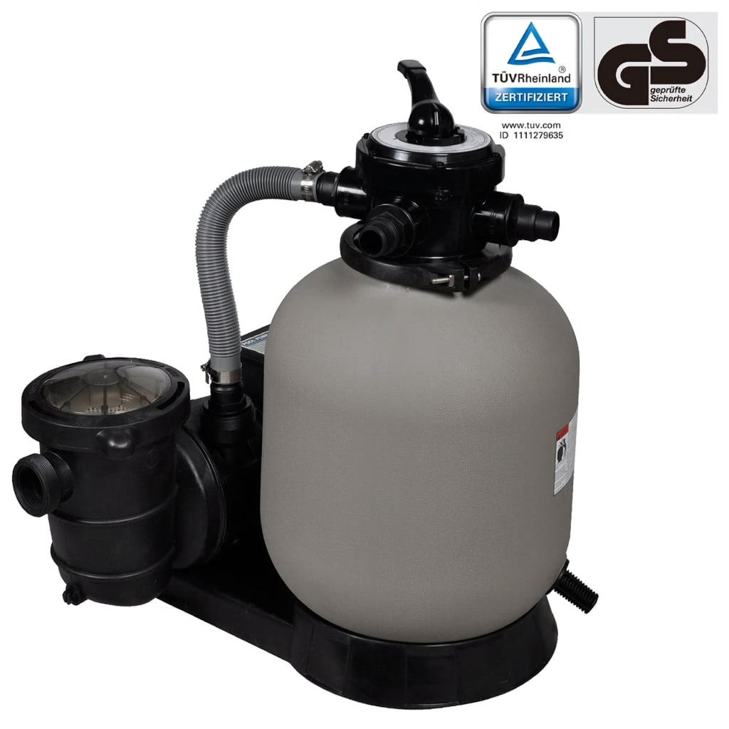 Sandfilterpumper 2 Stk. 600 W 17000 L/T