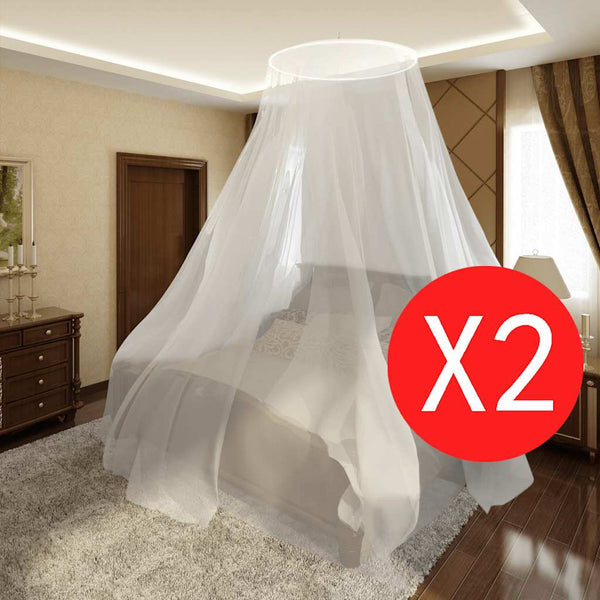 Myggenet 2 Stk. Rundt 56 X 325 X 230 Cm