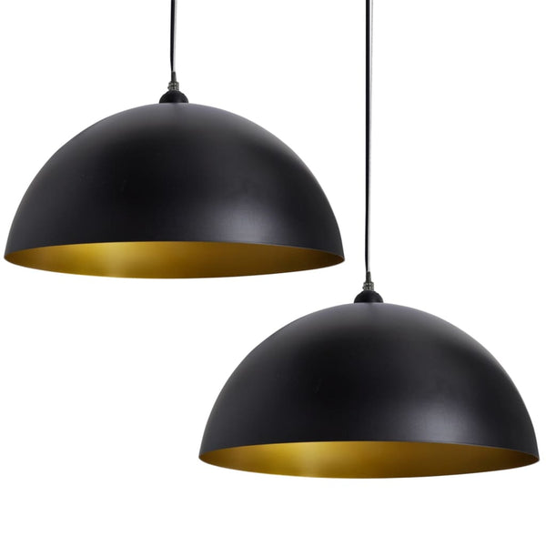 Loftslampe Halvkugle 2 Stk. Højdejusterbar