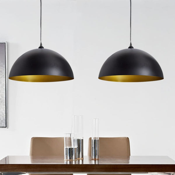 Loftslampe Halvkugle 2 Stk. Højdejusterbar
