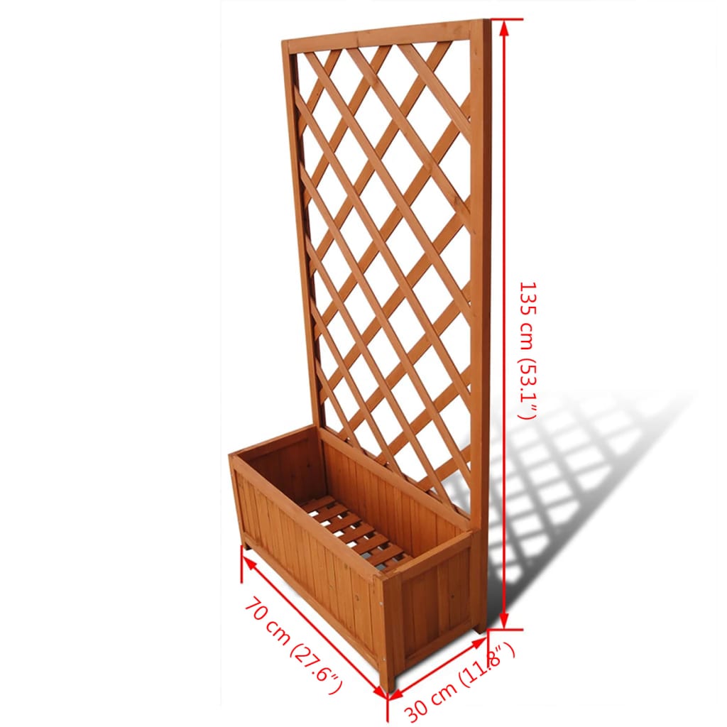 Plantekasse Med Espalier