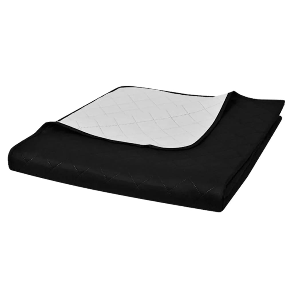 Dobbeltsided Quiltet Sengetæppe Beige/Brun