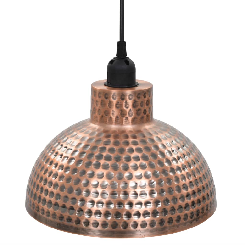 Loftlamper Halvkugle 2 Stk. Kobberfarvet