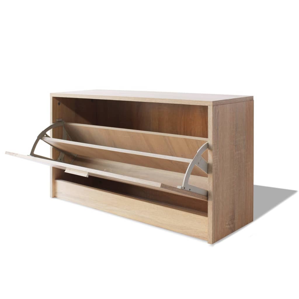 Opbevaringsbænk Til Sko 80X24X45 Cm