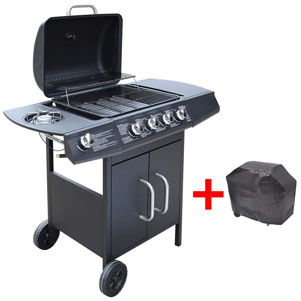 Gasgrill 4+1 Grillzoner