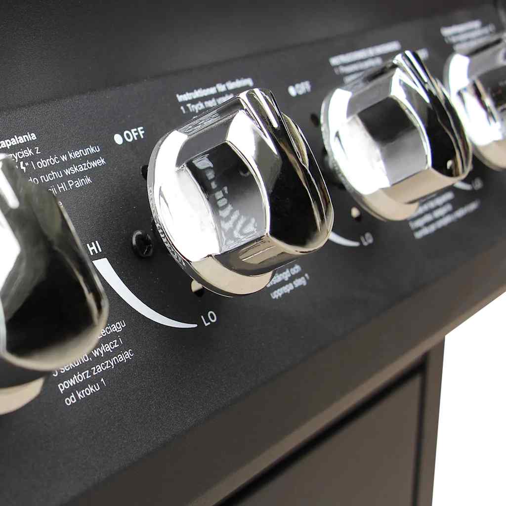 Gasgrill 4+1 Grillzoner