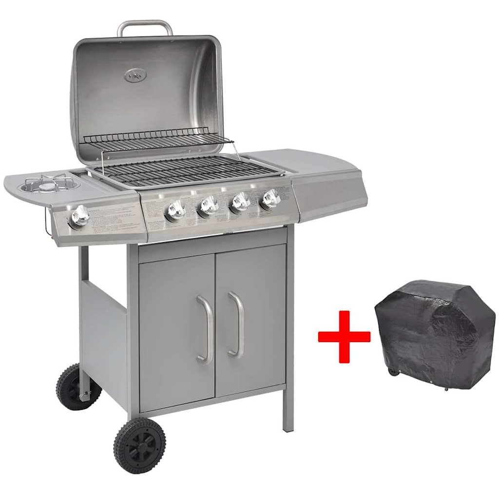 Gasgrill 4+1 Grillzoner