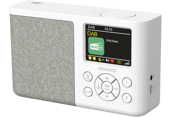 Kenwood CR-M33DAB radio Bærbar Digital Hvid