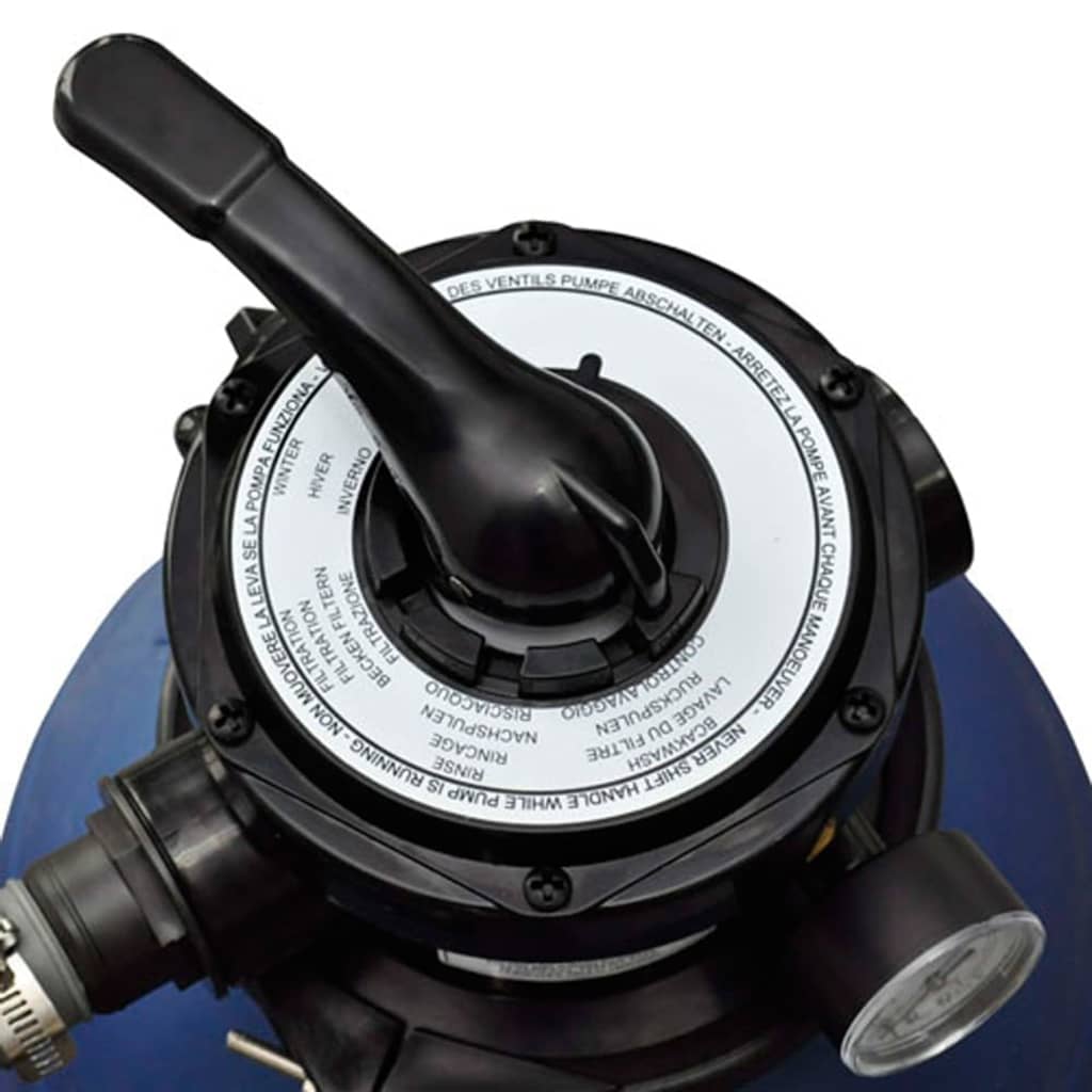 Sandfilterpumpe 2 Stk. 400 W 11000 L/T