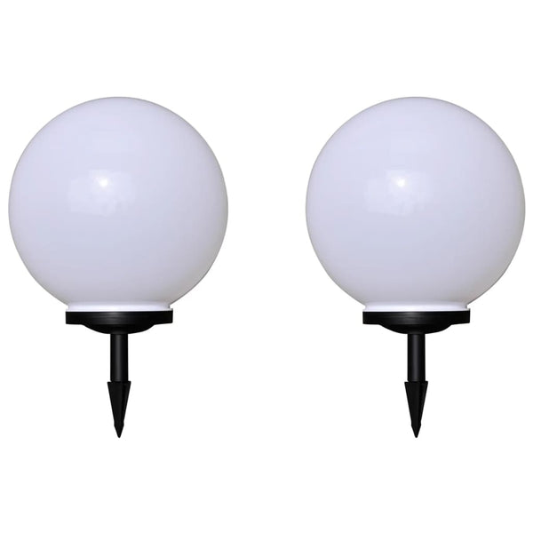 Udendørslamper 2 Stk. Led Med Jordspyd