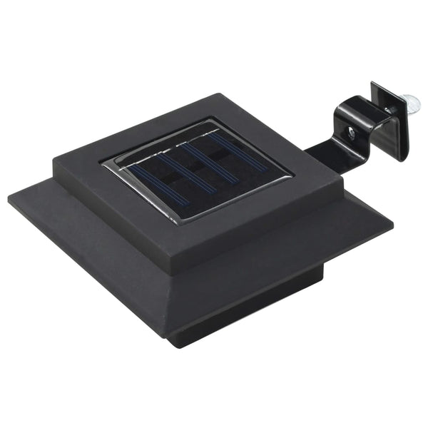 Soldrevne Udendørslamper Led 12 Stk. 12 Cm Firkantet