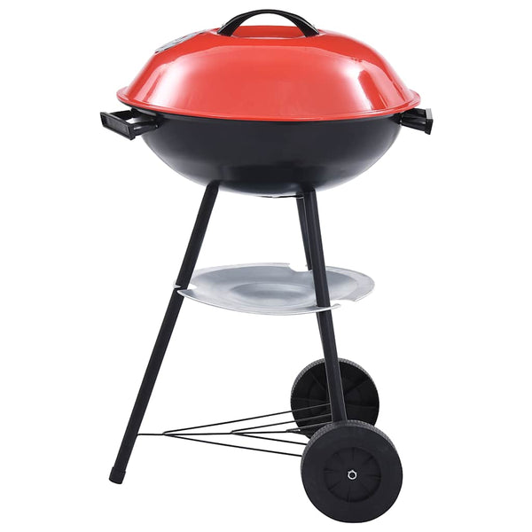 Kulgrill Med Hjul Str. Xxl Transportabel 44 Cm