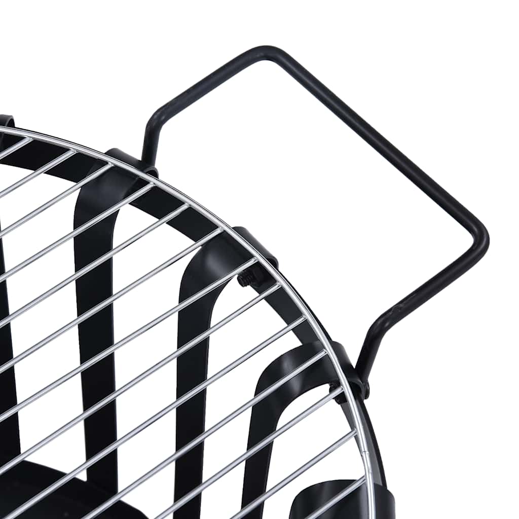 Bålkurv Til Haven Med Grill 47,5 Cm Stål