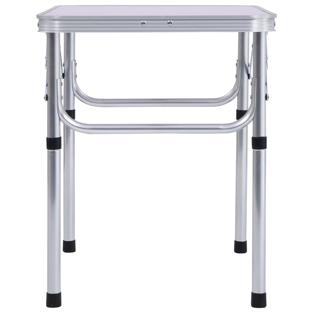Foldbart Campingbord 60X45 Cm Aluminium