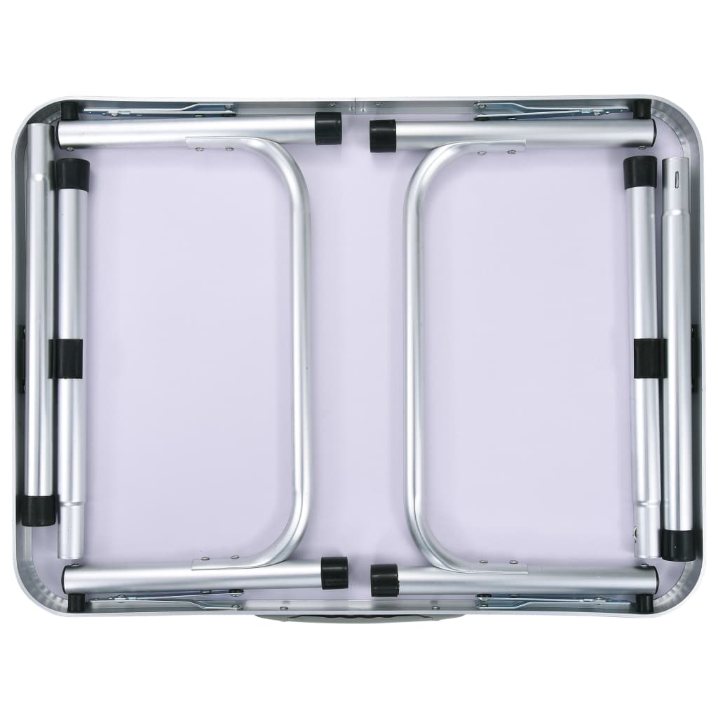 Foldbart Campingbord 60X45 Cm Aluminium